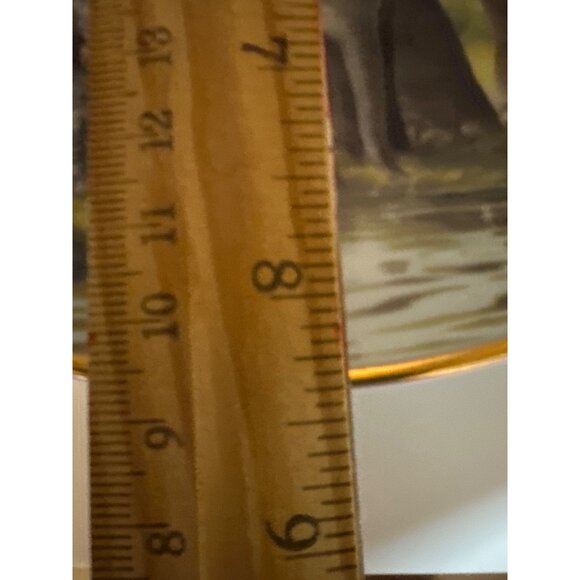 Vintage Will Nelson The Asian Elephant The Endangered Species Plate Collection - Picture 6 of 9